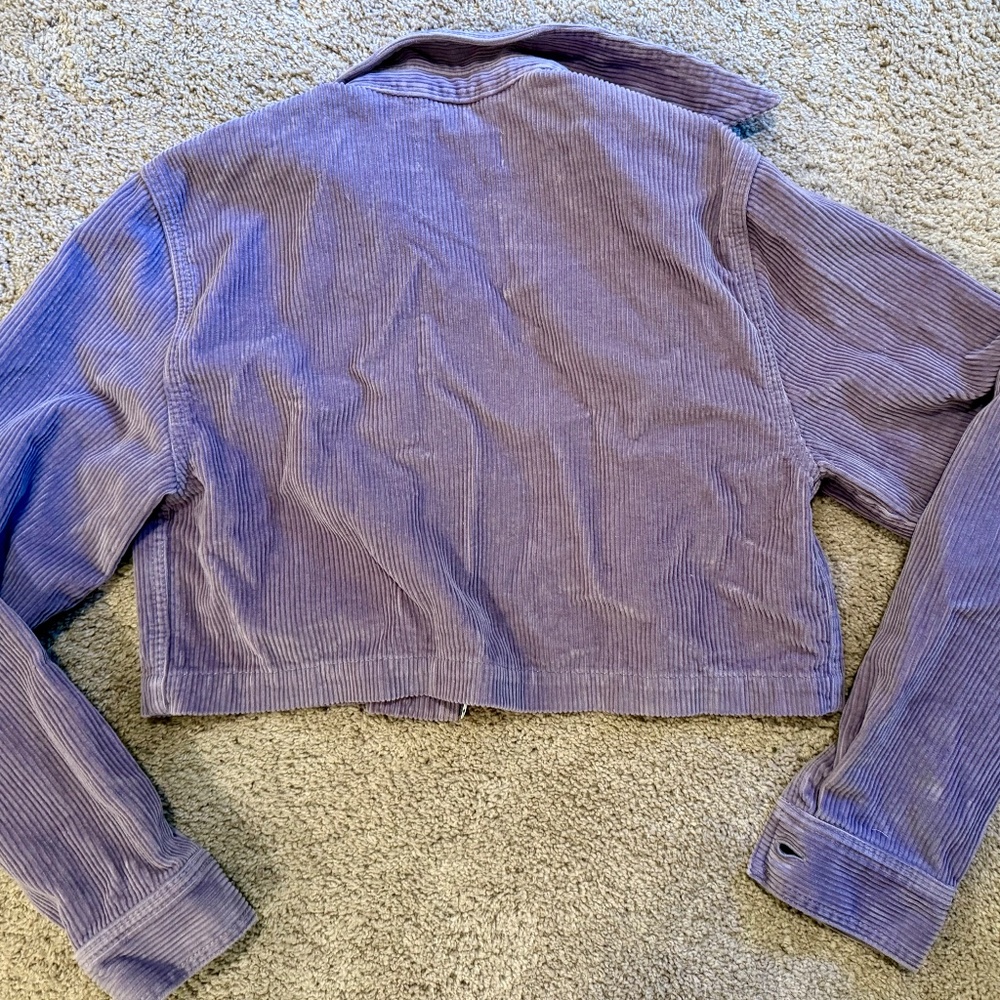 TNA XS women’s crop corduroy jacket - Picture 4 of 6